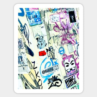 Urban Art Street NYC Graffiti Tag Sticker Sticker